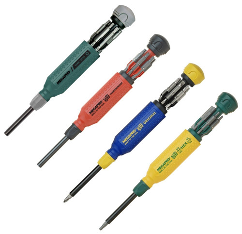 Megapro Original Tamperproof & Hex Milti Bit Screwdriver Set Torx