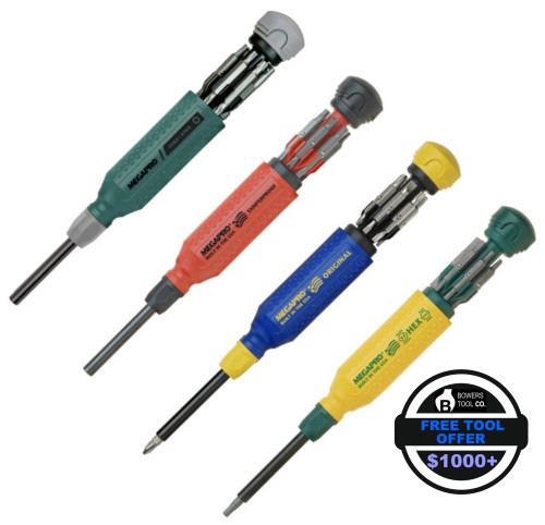 Megapro Original & Tamperproof Multi Bit Screwdriver Set