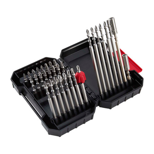 Vessel JIS Impact Bit Set 33pc Ball Torsion Like Phillips Cross-Point Tip w Case