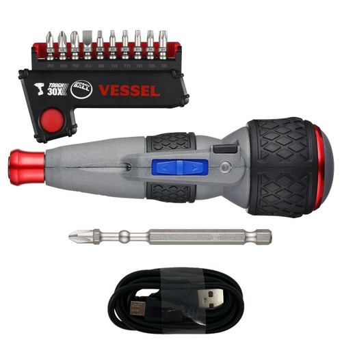 Vessel Ball Grip Cordless Electric Screwdriver High Speed