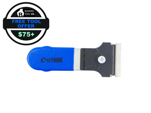 Cal Van Mini Scraper Razor Blade for Glass Gasket Paint Sticker Label 701 BLUE FTO