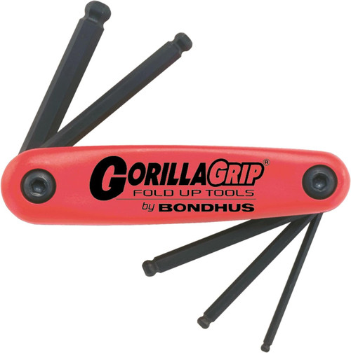 Bondhus Ball End Hex Fold Up Wrench Set Metric 5-10mm 12897 Made in USA