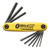 Bondhus Gorilla Grip Hex Fold Up Wrench Set SAE Inch 5/64 - 1/4 USA MADE 12589