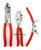 Wilde Tool 3pc Combination Slip Joint Flush Fastener Plier Set 6 8 10 USA Pliers