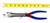 Pro America 11 in. Offset Extra Long Diagonal Cutters Dikes Wire Pliers USA 5043