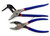 Pro America 12 in. Tongue & Groove and 10 in Slip Joint Plier Set Angle Nose USA