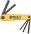 Bondhus Gorilla Grip Hex Fold Up Wrench Set SAE Standard Inch 3/16-3/8 USA 12585