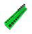 Mechanics Time Saver 1/4 Drive Magnetic Socket Holder SAE Deep Organizer MTS Green