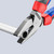 Knipex 9" Lineman's Combination Pliers w Comfort Grips High Leverage 0202225