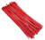 Zip Cable Ties 11" 50lbs 100pc RED Made in USA Nylon Wire Tie Wraps