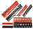 Magnetic Socket Holder Set 8pc Mechanics Time Saver 1/2" 3/8" 1/4" Drive MTSRBK