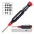 Megapro Stainless Steel Tamperproof 15 in 1 Multi Bit Screwdriver 151SSTP USA Bowers Tool Co.