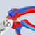 Knipex Angled Electrician Shears 950520US with Cable Cutter, Lock, and Crimper