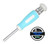 Megapro Amigo 7-1 Multi Bit Screwdriver 1/4" Drive Hex Bits Phillips Slot Square Blue White FTO