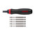 Vessel Megadora Interchangeable Ratchet Screwdriver 5pc Bit Set 900RT-5PU Japan