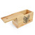 Sheffield Pine Craft Ammo Box w USA Crest Design, Made in USA