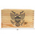 Sheffield Pine Craft Ammo Box w USA Crest Design, Made in USA