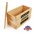 Sheffield Pine Craft Ammo Box w Free & Brave Design, Made in USA