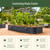Vego Garden 17in Tall Classic 10 in 1 Raised Garden Bed Olive Green