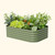 Vego Garden 17in Tall Classic 6 in 1 Raised Garden Bed Olive Green