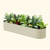 Vego Garden 17in Tall Classic 9 in 1 Raised Garden Bed Peral White