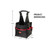 Knipex Contractors Tool Tote 9K0080177US, 25 Pocket, 3 Compartment, Tape Clip