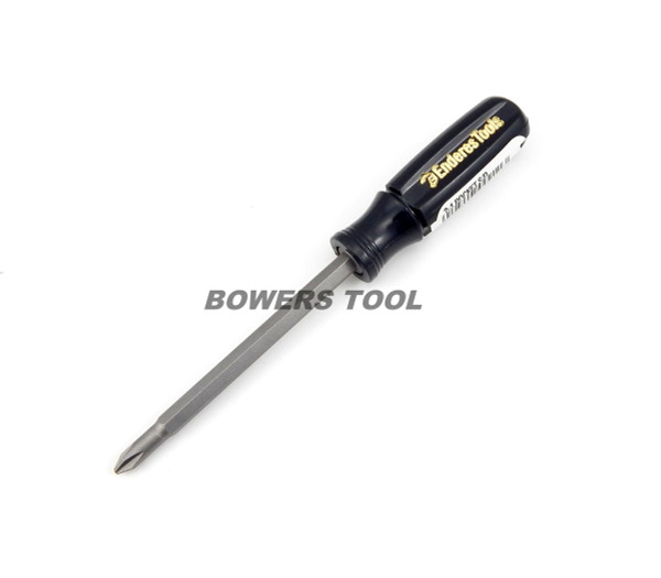 Enderes Tool Pocket 2 in 1 Black Screwdriver Phillips Flat Made In USA 2-1