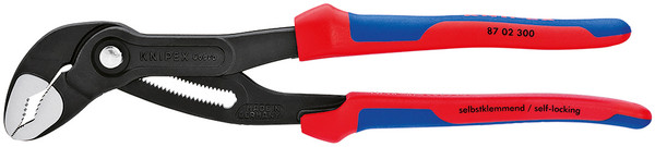 Knipex Cobra 12" Pliers Adjustable Water Pump Plier w Comfort Grip 8702300