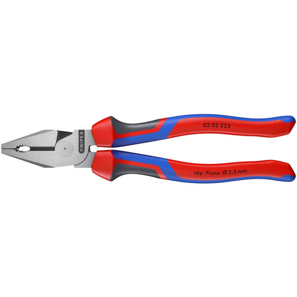 Knipex 9" Lineman's Combination Pliers w Comfort Grips High Leverage 0202225