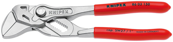 Knipex 6" Pliers Wrench 8603150 Adjustable Wrench Hybrid Tool Germany