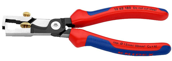 Knipex StriX End Type Adjustable Wire Stripper Cutter Comfort Grip 1362180