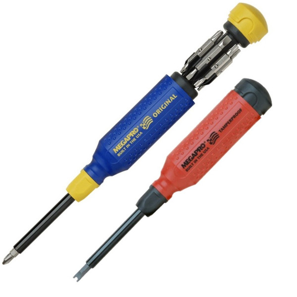 Megapro Original & Tamperproof Multi Bit Screwdriver Set Torx Hex Phillips USA