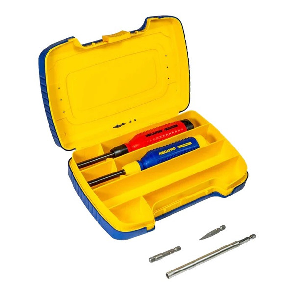 Megapro Original & Tamperproof Screwdriver Set 151NAS 151TP Extension Case etc.