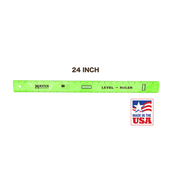 Mayes 24" Center Finding Level Ruler, Hang Photos, Picture, Wall Décor 10743 USA