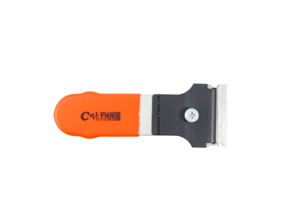 Cal Van Mini Scraper Razor Blade for Glass Gasket Paint Sticker Label 701 ORANGE