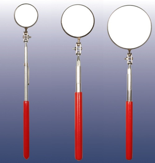 Diamètre USA Ullman 3pc Télescopique Inspection Miroir Set Noir Grip 1-2-3 en