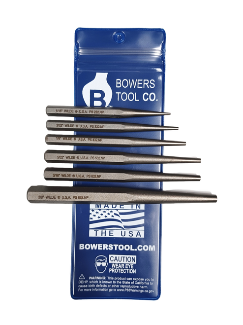 最適な価格 6pc Tool Wilde Tapered 1 - 1/16 Set Punch Pin Drift Solid テーブル・チェア・ハンモック