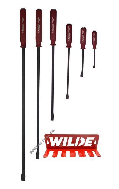 Wilde 31" Hard Cap Pry Bar - Hammer Strike Handle, Made In USA (HPB16-24)