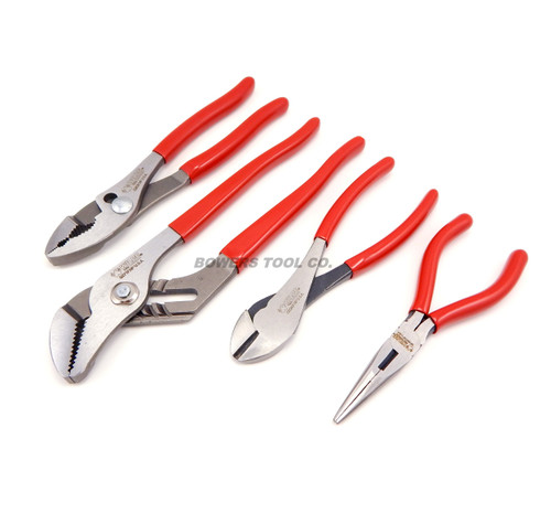 Channellock 3pc Plier Set Long Nose Tongue & Groove Diagonal Cutters Dikes  GS-6 - Bowers Tool Co.