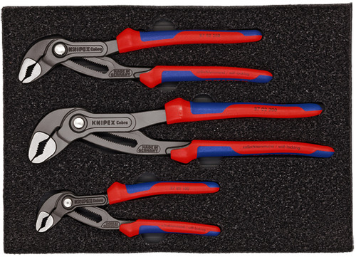 Knipex 7 & 10 Pliers Wrench Set Adjustable Wrench with Comfort Grip  Handles - Bowers Tool Co.