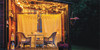 100 Clear Christmas Lights on a Brown Wire String, UL Approved for Indoor/Outdoor Use, 18' of Lighted Length, 20' of Total Length