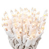35 LED Clear Christmas Lights on White Wire Cord, UL Approved For Indoor and Outdoor Use, 8.5’Lighted Length, 9.8’ Total Length (Pack of 2)
