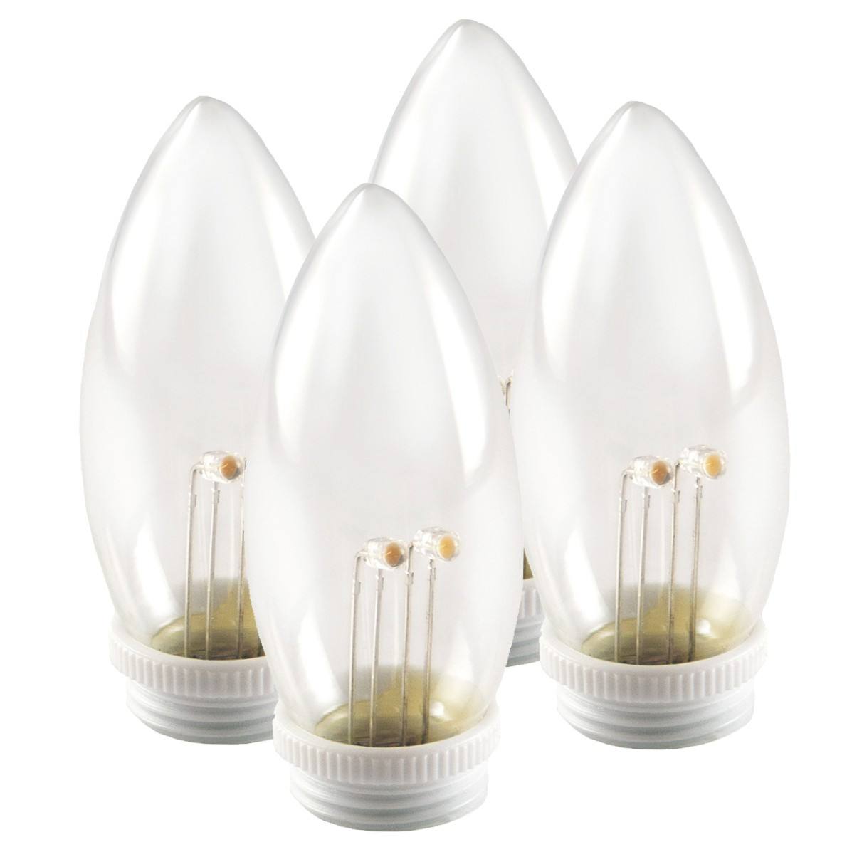 UltraBright LED Window Candle Replacement Bulbs, Pack of 4 612 Vermont