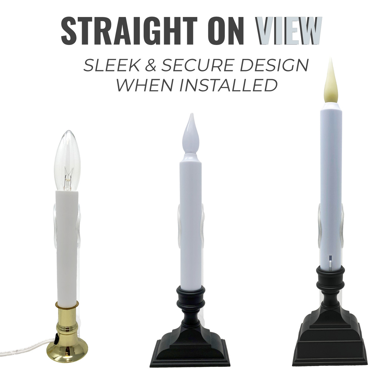 Window Candle Holder with Suction Cups 612 Vermont