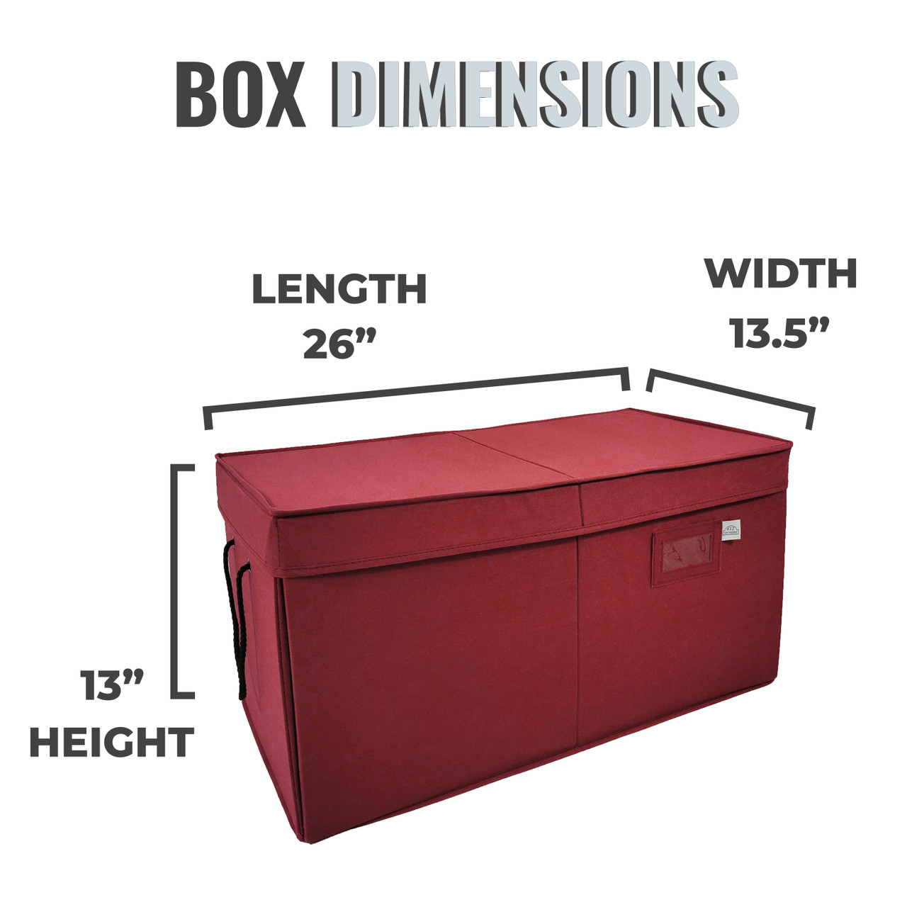 612 Vermont Ornament Storage Box - Thumbnail 3