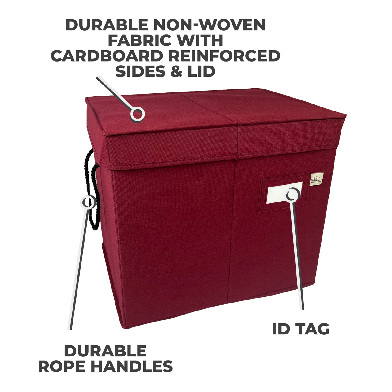 612 Vermont Ornament Storage Box - Thumbnail 2