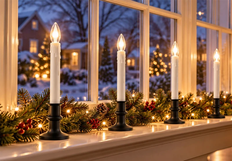 LED Window Candles: How to Choose the Right Style?