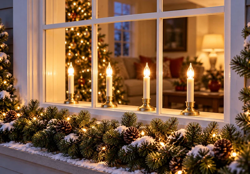 Plug-In Window Candles: A Guide to Electric Window Lighting 