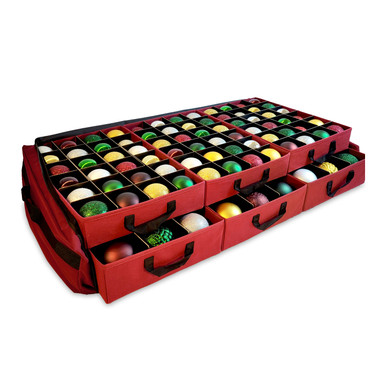 Under Bed Christmas Ornament Storage