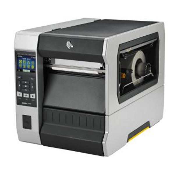 Zebra ZT62062-T010100Z TT Printer ZT620; 6", 203 dpi, US Cord, Serial, USB, Gigabit Ethernet, Bluetooth 4.0, USB Host, Tear, Color, ZPL